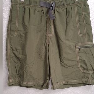 Columbia Olive Green Swim  Shorts    Sizre S